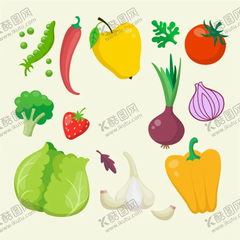 编号：89936112130150021736【酷图网】源文件下载-蔬菜水果