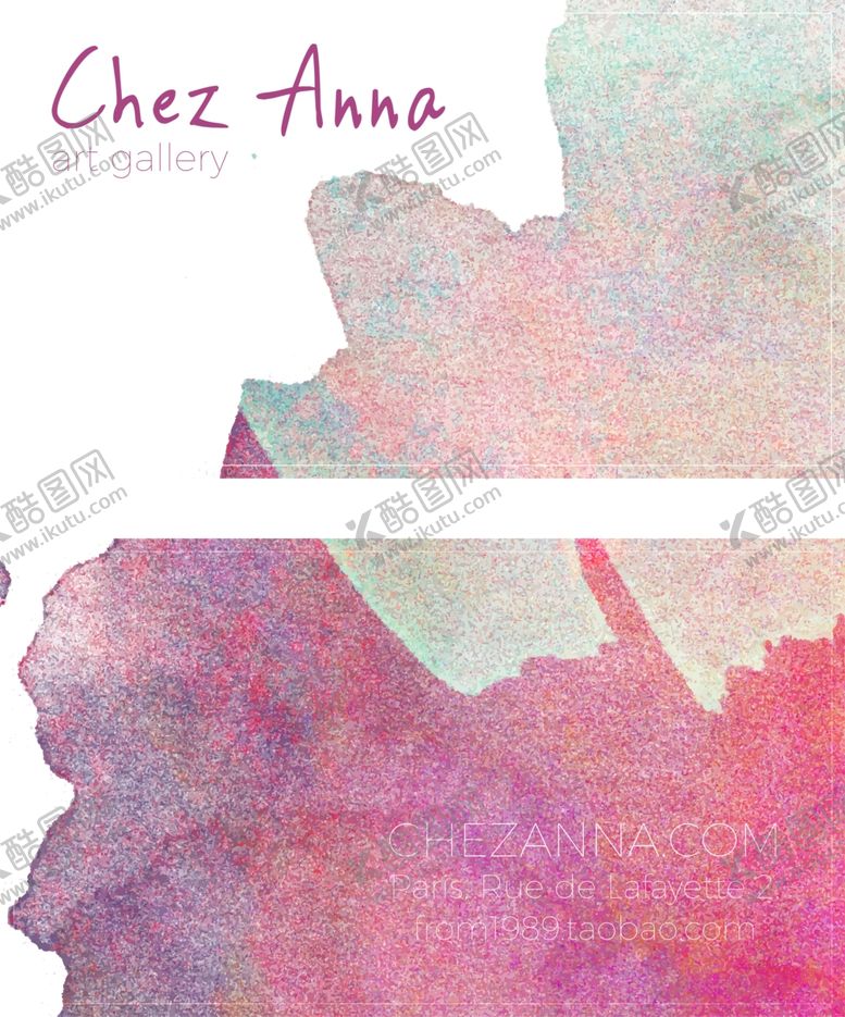 编号：67967410030405159109【酷图网】源文件下载-水彩名片图片