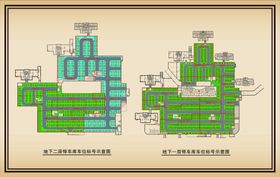 小区物业平面图