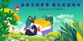 倡导文明阅读建设美丽城市