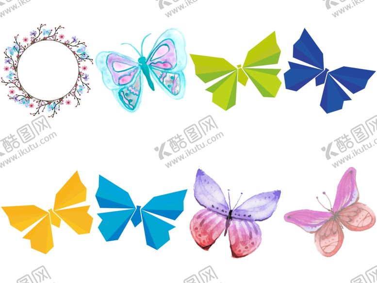 编号：85380209282003094628【酷图网】源文件下载-卡通蝴蝶