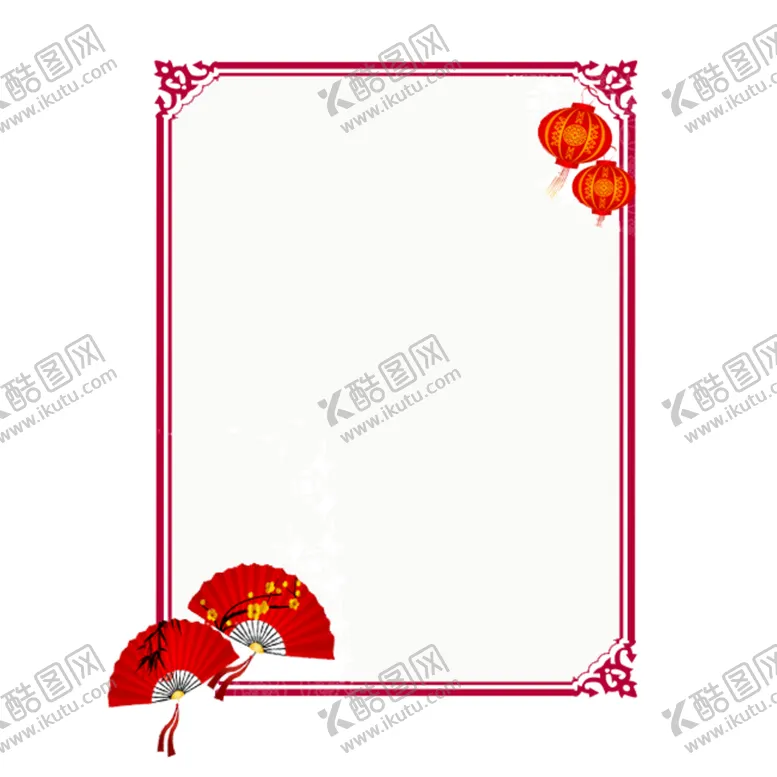 编号：66031206261653098206【酷图网】源文件下载-新年边框