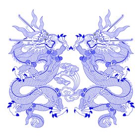 龙纹 底纹