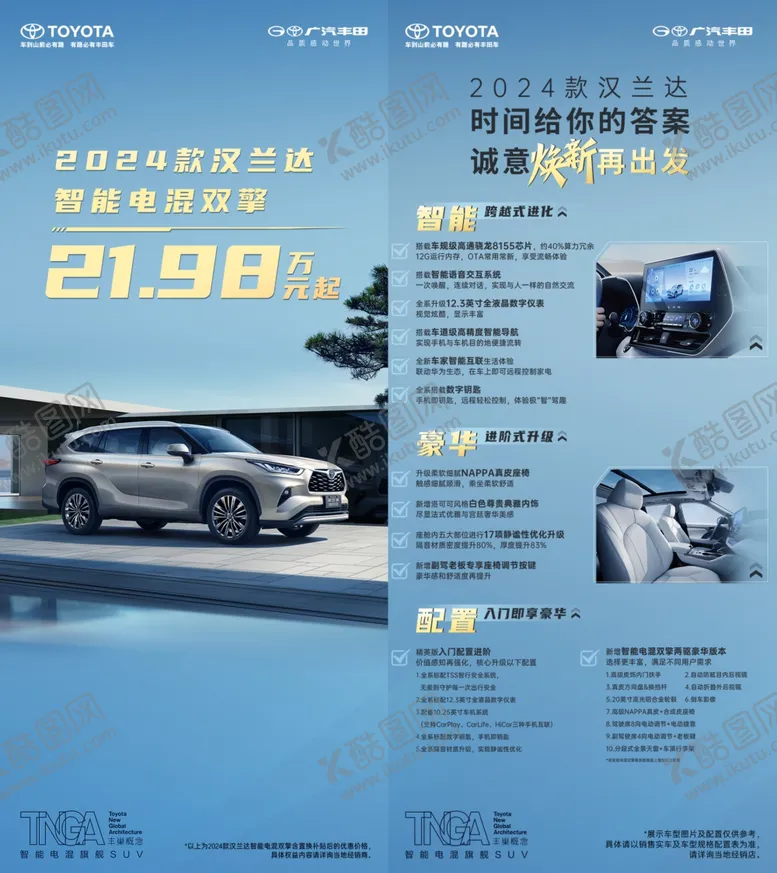 编号：56376202130904318795【酷图网】源文件下载-广汽丰田汉兰达2024款智能