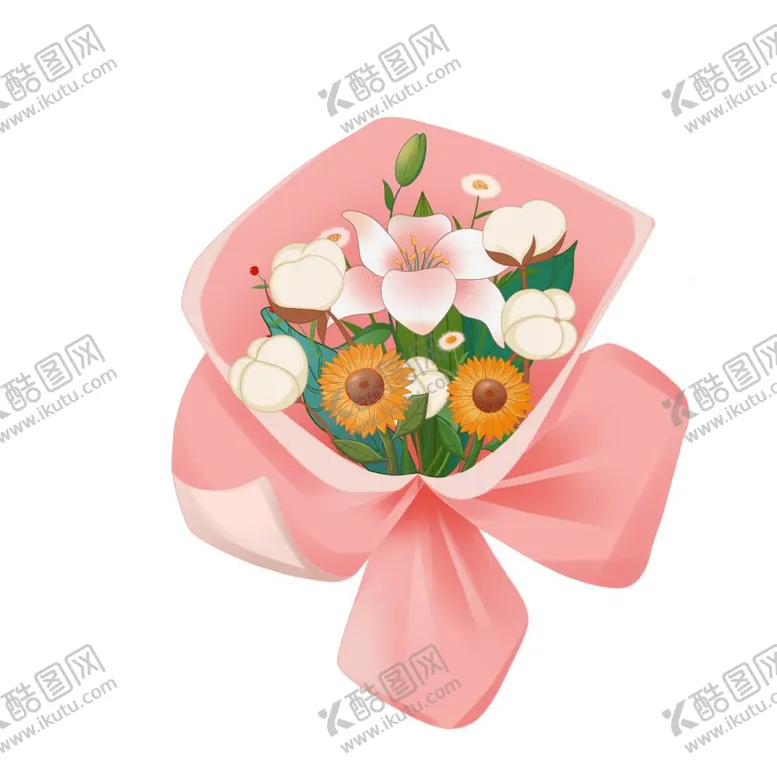 编号：70750412010838431780【酷图网】源文件下载-一束鲜花
