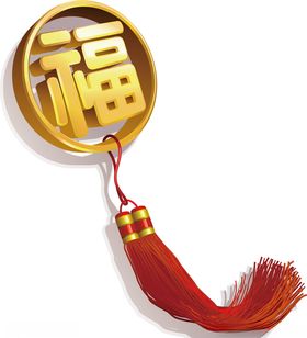 中国风传统新年春节元旦除夕图标