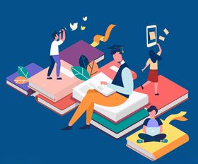 创意书籍和人物