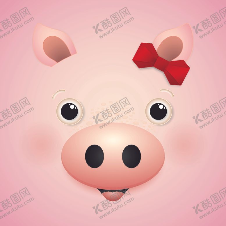 编号：70402611010914474190【酷图网】源文件下载-可爱小猪