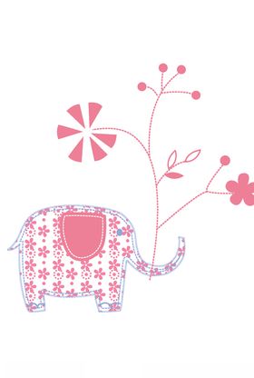 幼童印花