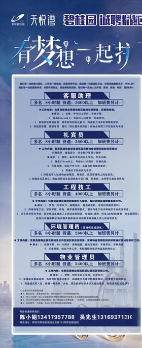 碧桂园巡游拉网展架