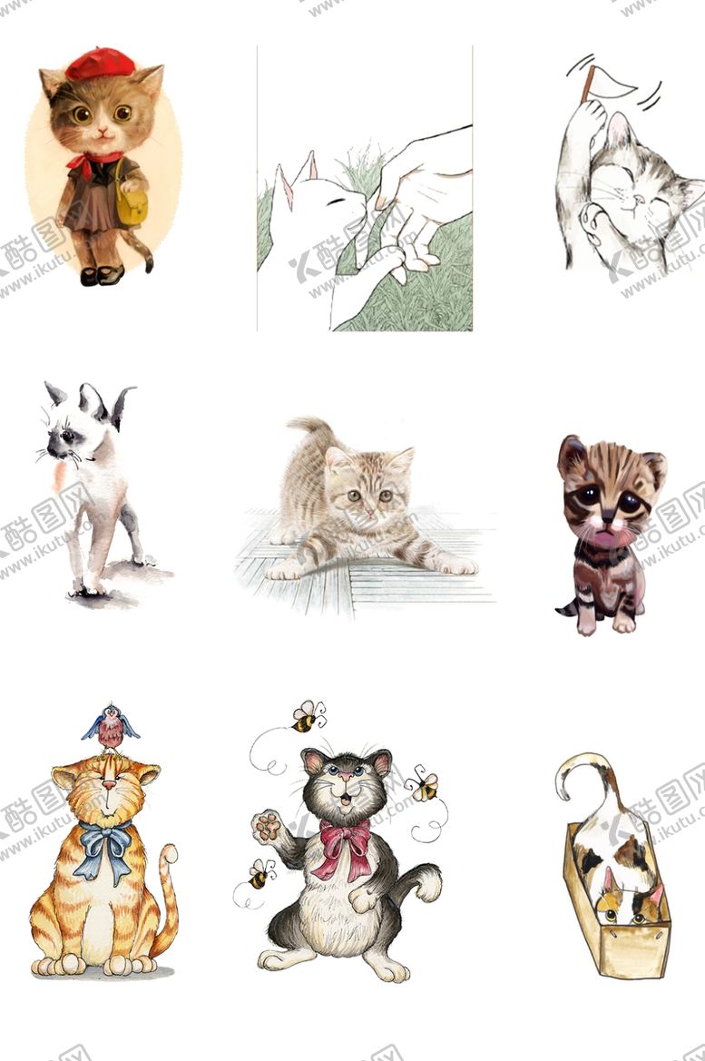 编号：52814609230808163664【酷图网】源文件下载-猫咪素材