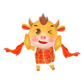 卡通牛