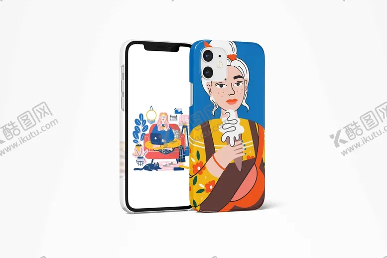 编号：73850610081010515930【酷图网】源文件下载-手机壳样机