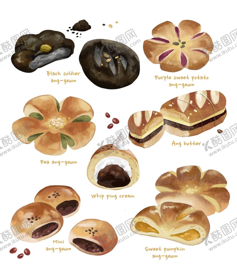 编号：58503509221523024196【酷图网】源文件下载-面包