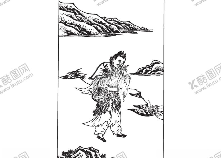 编号：44826304221033364212【酷图网】源文件下载-古代人物素材