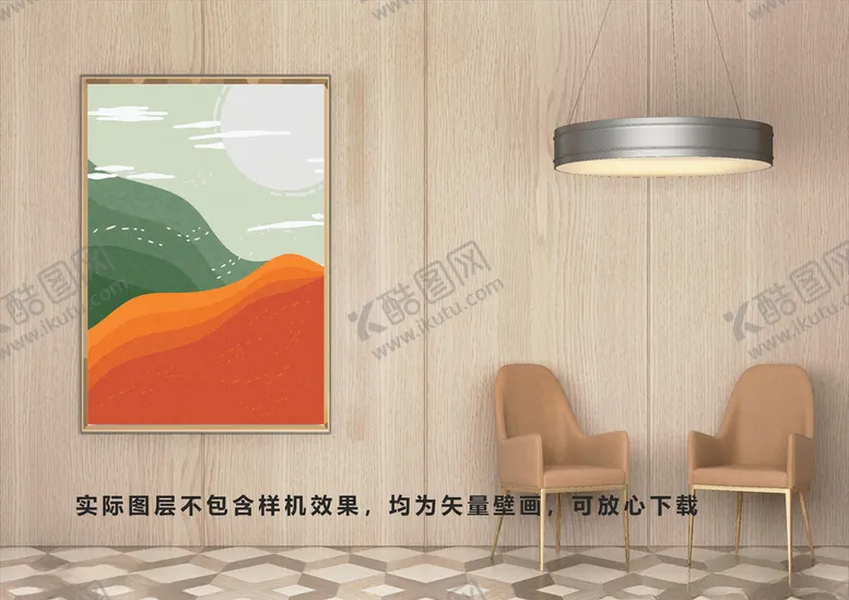 编号：47270706272159042276【酷图网】源文件下载-壁画客厅挂画