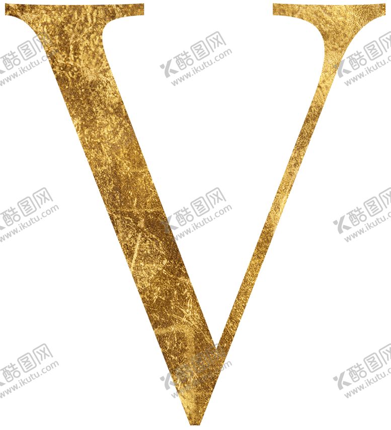 编号：24159209181421298654【酷图网】源文件下载-金色质感字母