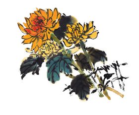 菊花装饰