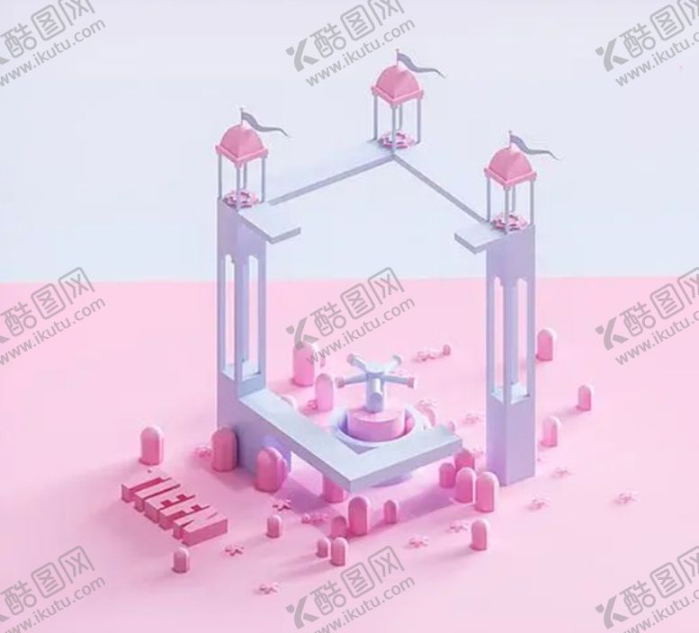 编号：76641501122311582607【酷图网】源文件下载-C4D模型塔