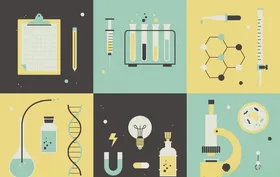 矢量科学实验器材
