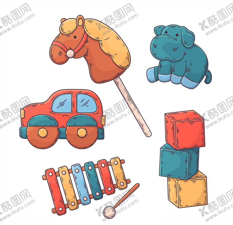 编号：28825609122005025856【酷图网】源文件下载-卡通玩具
