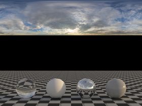 C4D天空贴图HDR贴图