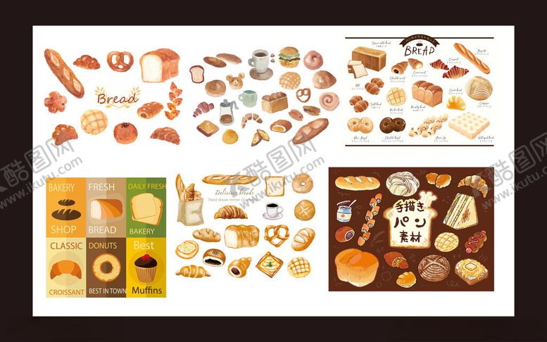 编号：51729609170002577460【酷图网】源文件下载-面包素材