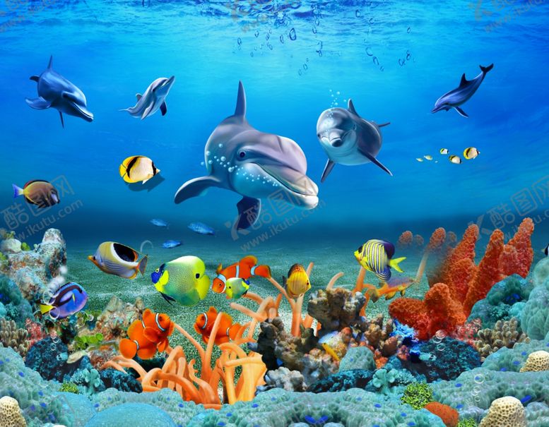编号：43992309102229032234【酷图网】源文件下载-海底世界