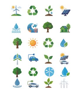 环保图标