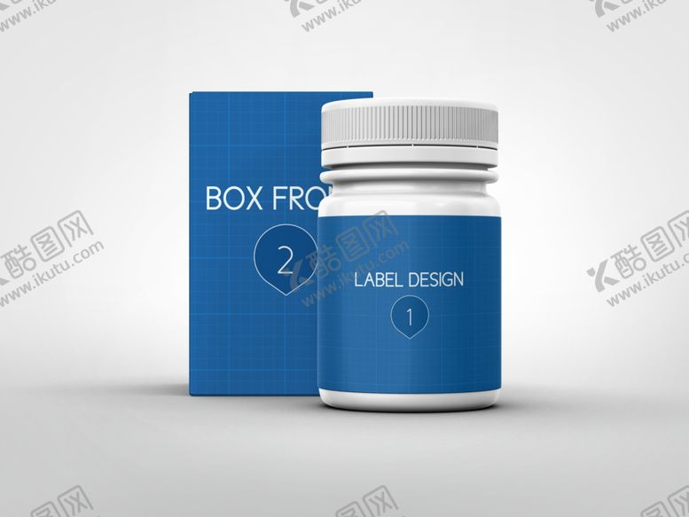 编号：72784910161418161345【酷图网】源文件下载-保健药瓶体包装样机