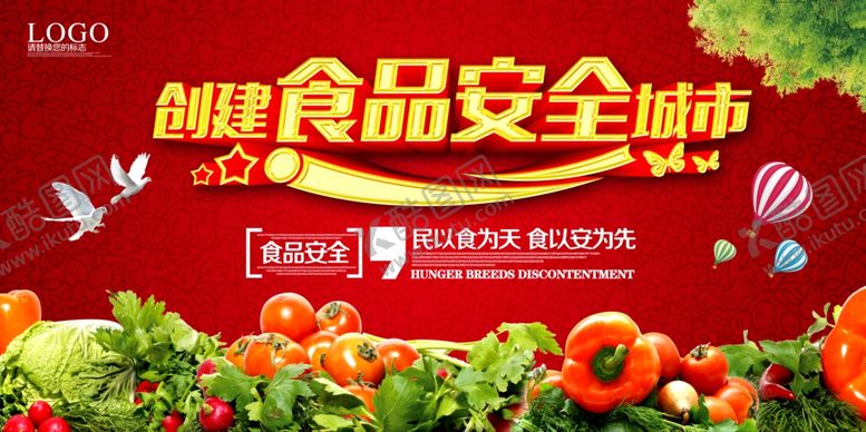 编号：58562709211151406494【酷图网】源文件下载-食品安全海报