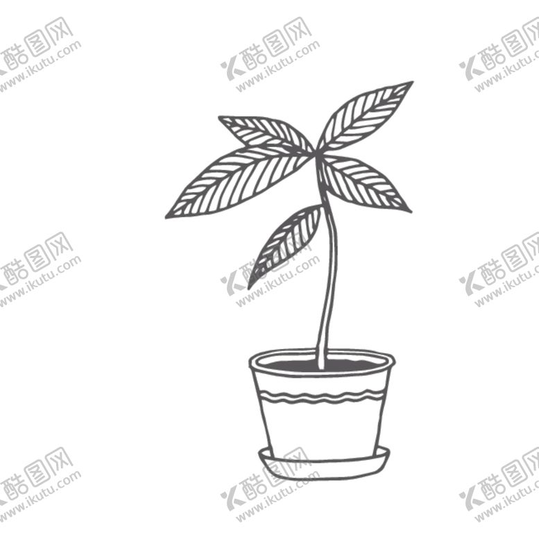 编号：90107009210723558785【酷图网】源文件下载-黑白线条手绘