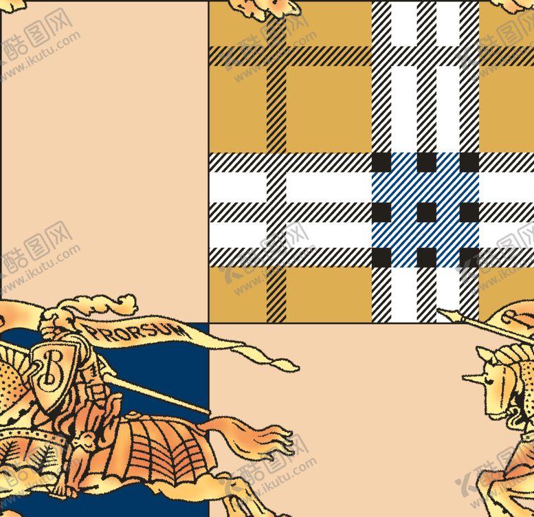 编号：44493409152053191709【酷图网】源文件下载-巴宝莉格子花