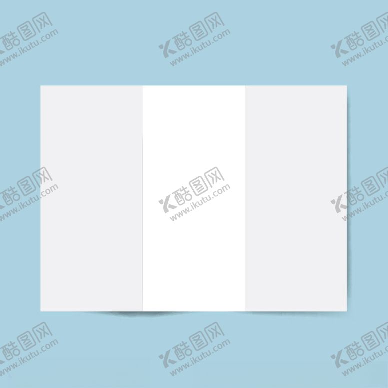 编号：67275802111539136263【酷图网】源文件下载-空白折页样机