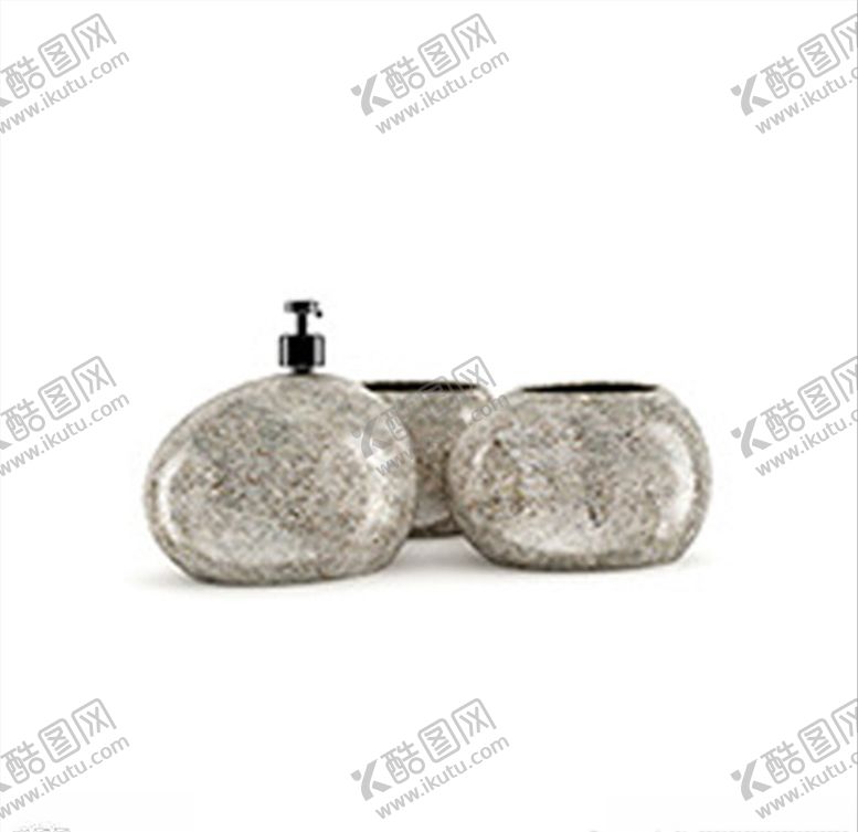 编号：56473705080528039117【酷图网】源文件下载-C4D模型一套沐浴露瓶子漱口杯