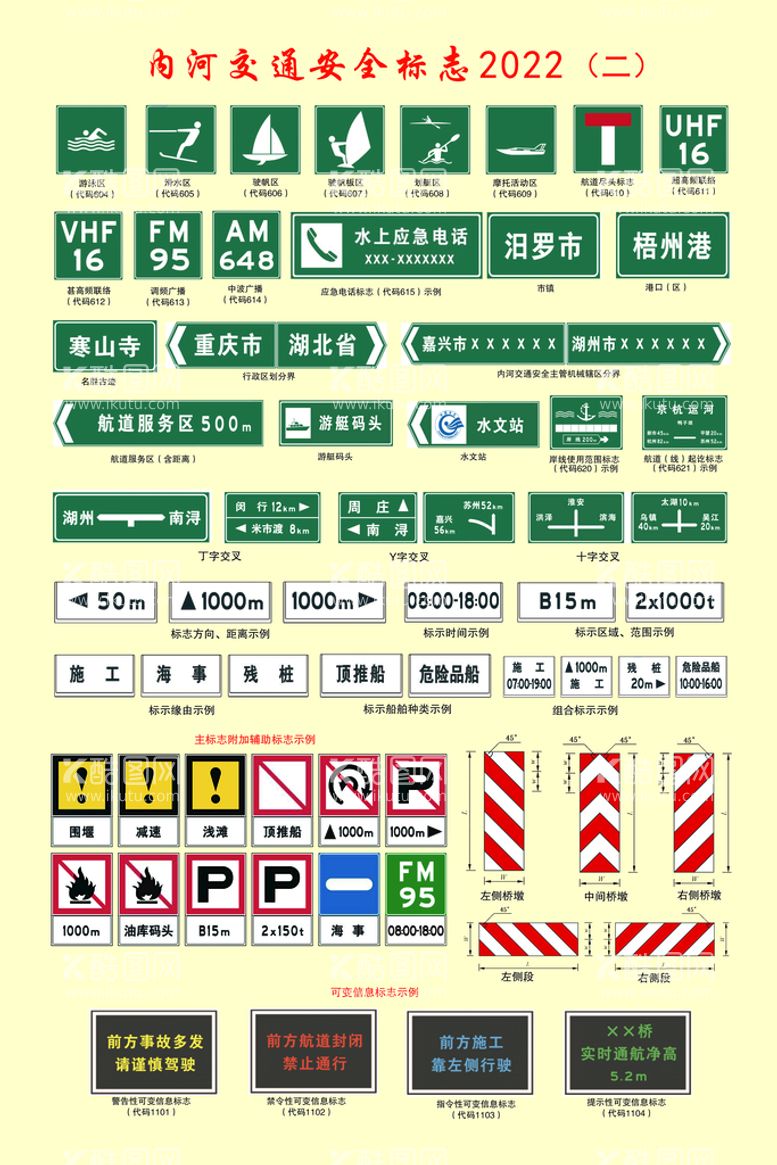 编号：64092109170247241246【酷图网】源文件下载-内河交通安全标志