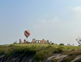 热气球风景图