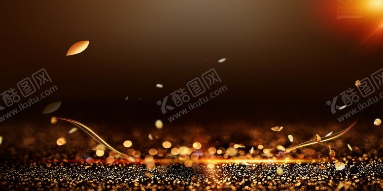 编号：19884610090143472413【酷图网】源文件下载-黑金背景