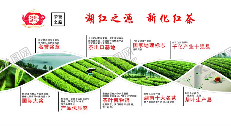 编号：51560502091915079194【酷图网】源文件下载-茶叶展板