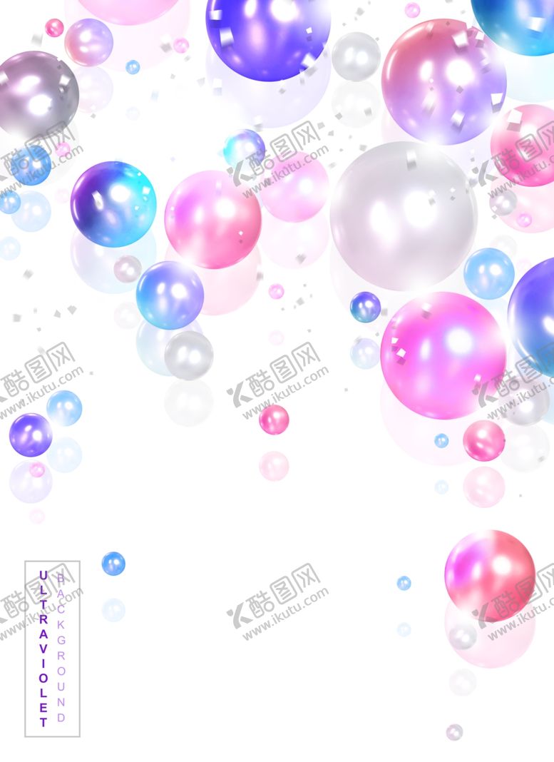 编号：18452810180153444476【酷图网】源文件下载-气泡气球海报