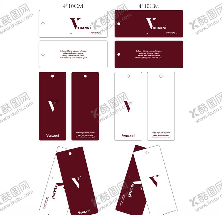 编号：89308704192211048701【酷图网】源文件下载-V字母LOGO设计吊牌设计