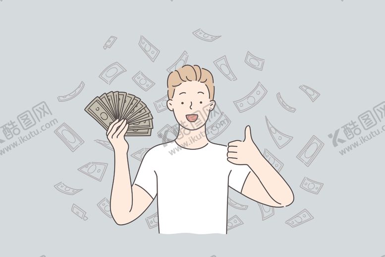 编号：87470209082315146098【酷图网】源文件下载-简约人物生活形象插画