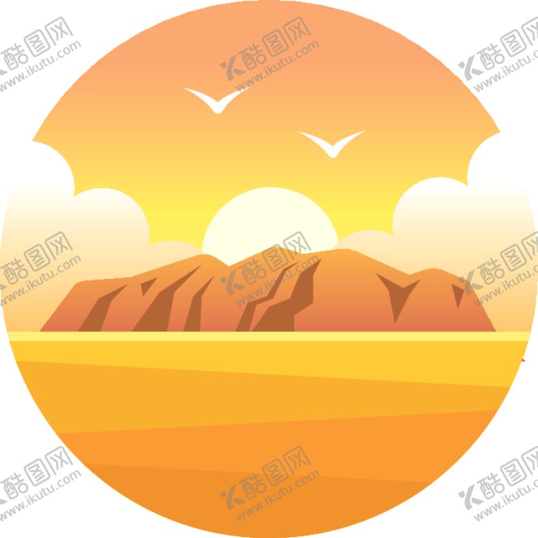 编号：27644907130543557302【酷图网】源文件下载-风景插画