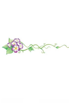 鲜花印花