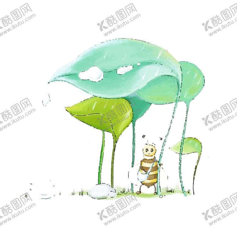 编号：97042705131148474857【酷图网】源文件下载-卡通昆虫卡通蜜蜂