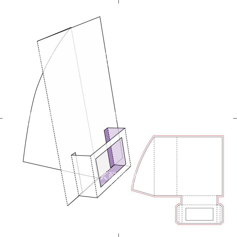 编号：34645112022103359727【酷图网】源文件下载-礼盒刀盒子立面展开图