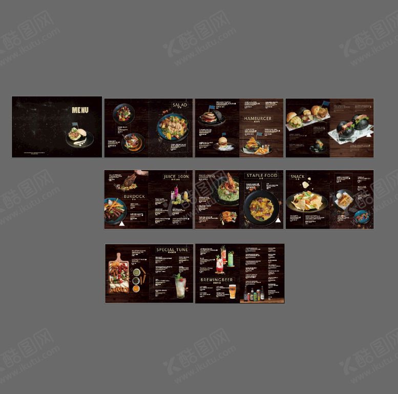 编号：34691209150037274187【酷图网】源文件下载-汉堡餐牌