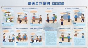 信访工作条例折页封面