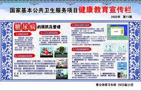 2022年血脂异常地方病宣传栏