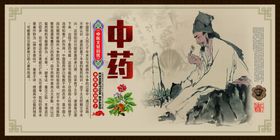 中药传统药材活动宣传海报素材